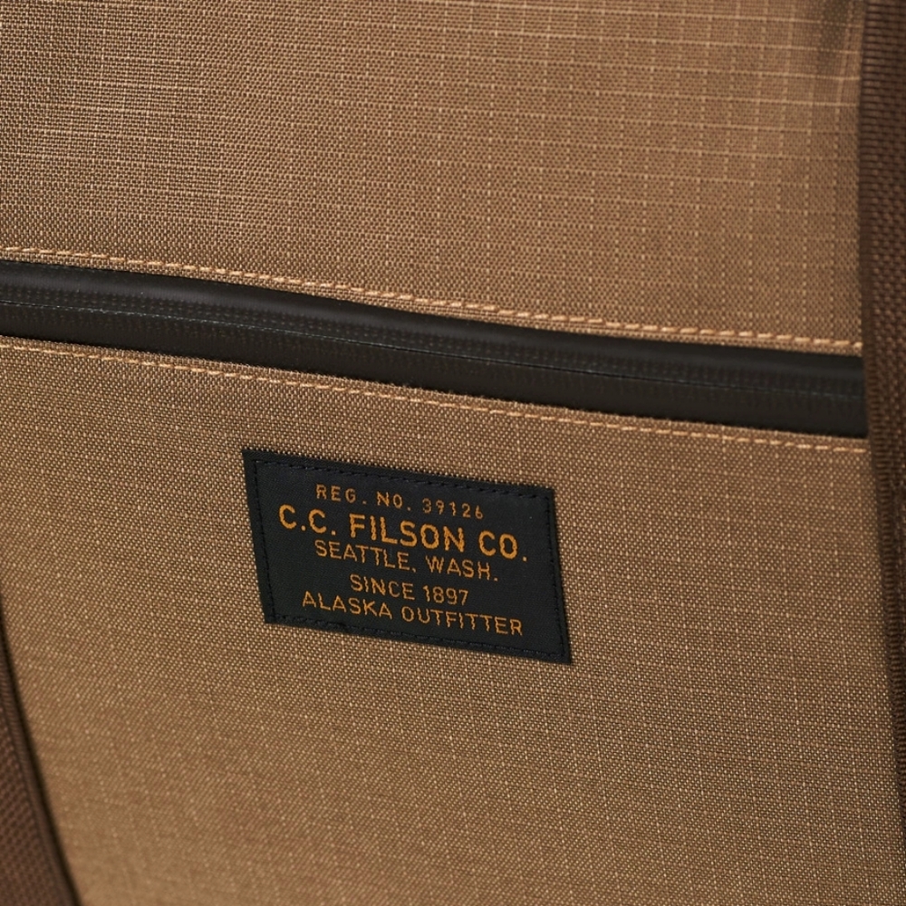 Filson Ripstop Nylon Pullman Duffle and Backpack | Tan - Picture 8 of 11
